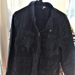 Divided (H&M)  faux leather jacket,